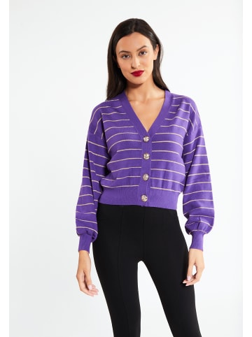 faina Damen Strickjacke in Lila