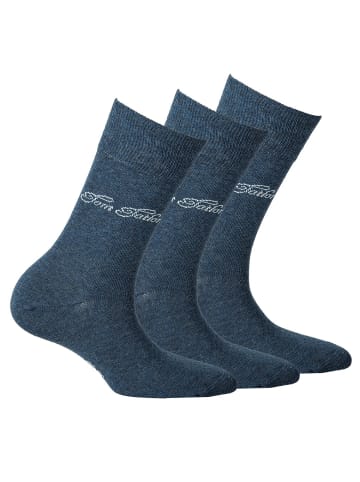 Tom Tailor Socken 3er Pack in Blau