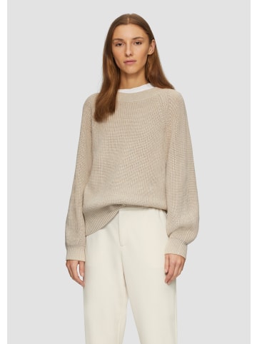 s.Oliver Strickpullover langarm in Beige