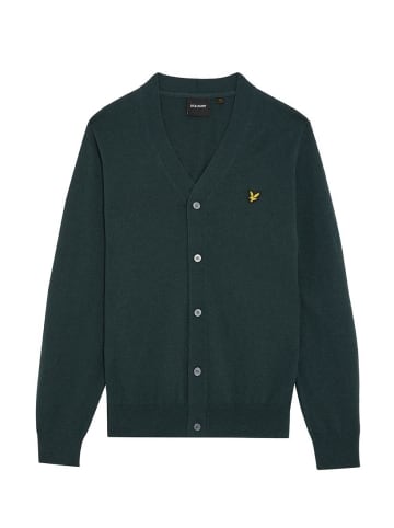 Lyle & Scott Cardigan in Tiefgrün