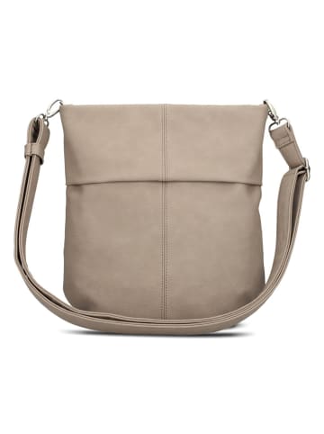 Zwei Mademoiselle.M Schultertasche 27 cm nubuk cappuccino