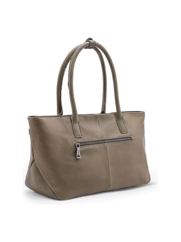 FREDs BRUDER Belted With Love Handtasche Leder 43 cm grey khaki