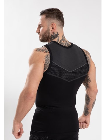 Gorilla Wear Norton Nahtloses Tanktop – Schwarz