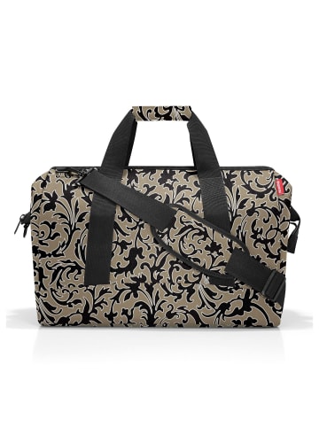 Reisenthel travelling allrounder L - Reisetasche 48 cm (smiley grey) in baroque marble