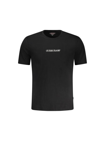 Guess Jeans Schwarz Herren T-Shirt aus Baumwolle