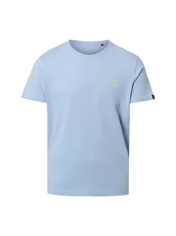 Alpha Industries T-Shirt in hellblau