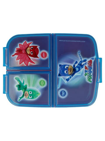 COFI 1453 PJ Masks Kinder Brotdose – Lunchbox mit 3 Fächern & tollem Design in Blau