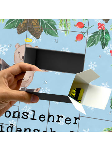Mr. & Mrs. Panda Adventskalender Religionslehrer Leidenschaft mi... in Eisblau
