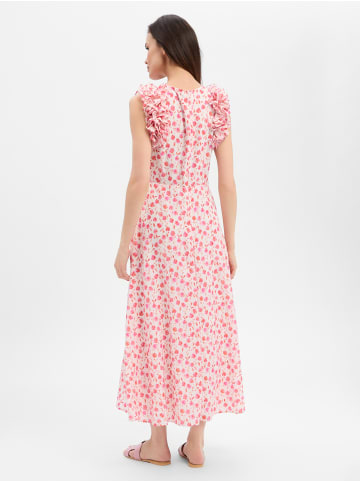 Marie Lund Kleid in mehrfarbig pink - 0001