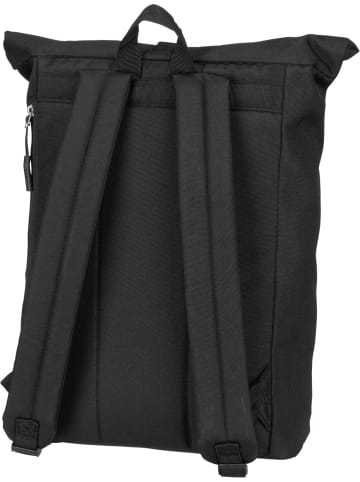 Bugatti Rolltop Rucksack Blanc DeLight Backpack with Rolltop in Schwarz