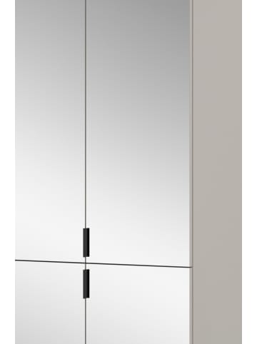 Inn.Furn Stauraumschrank in kaschmir 61 x 193 cm, Flurschrank mit Spiegel