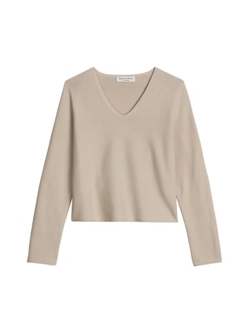 Marc O'Polo Seamless-Pullover loose in Linen Beige