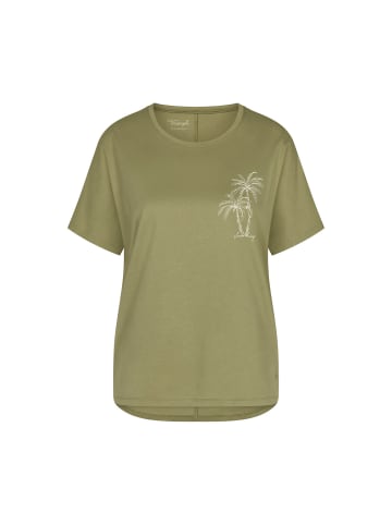 Triumph T-Shirt Red Label Mix & Match Top in Olive Gold