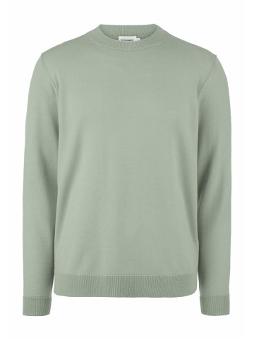 Hessnatur Hessnatur Pullover Regular aus reiner Bio-Merinowolle in salbeigrün
