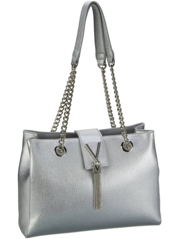 Valentino Bags Abendtasche Divina Mini Shopping 06G in Argento