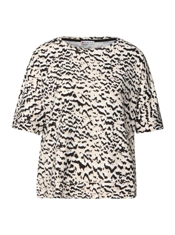 Street One T-Shirt in beige schoko
