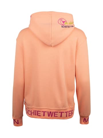 SCHIETWETTER Hoodie "Marie Meersalz" in neonaprikot