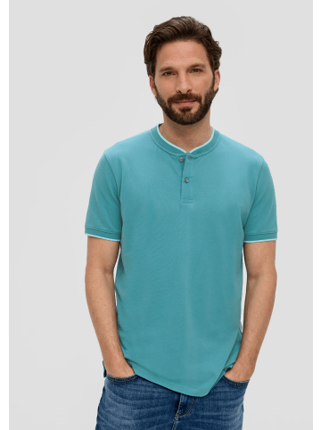 s.Oliver Polo-Shirt kurzarm in Petrol