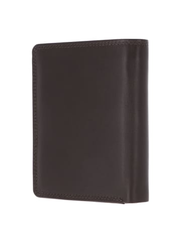Golden Head Polo Geldbörse RFID Schutz Leder 13 cm dunkelbraun