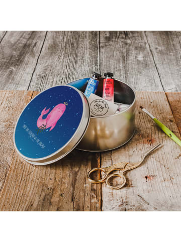 Mr. & Mrs. Panda Aufbewahrungsdose Sternzeichen Jungfrau mit Spruch in Sternenhimmel Blau