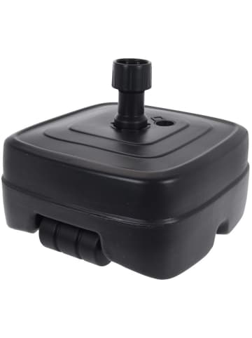 PROGARDEN Schirmständer in schwarz