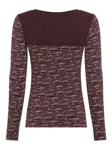 Kangaroos Langarmshirt in Bordeaux