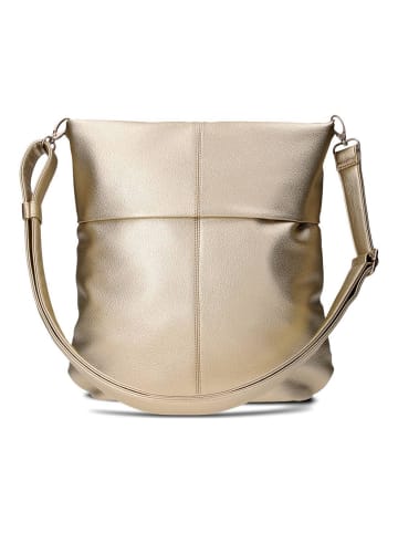 Zwei Mademoiselle.M Schultertasche 31 cm in gold