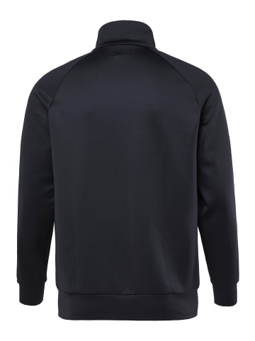 JP1880 Sweatjacke in schwarz