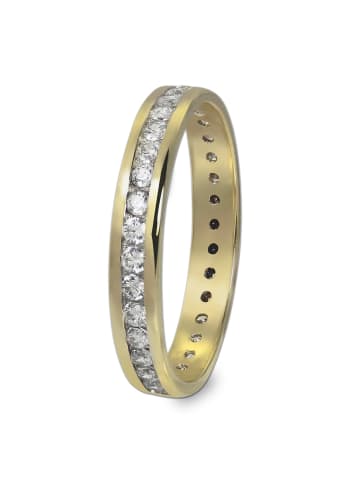 GoldDream Goldring 333 Gelbgold - 8 Karat, Zirkonia Größe 56 (17,8)