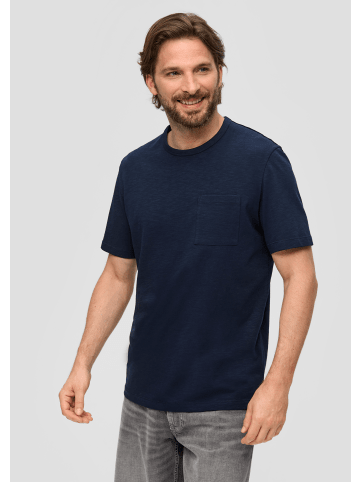 s.Oliver T-Shirt kurzarm in Blau