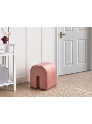 Beliani Pouf MODOC in Rosa - (W) 35 x (H) 42 x (L) 42 cm
