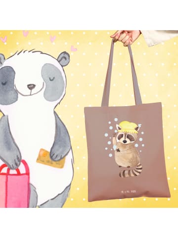 Mr. & Mrs. Panda Shopper Waschbär ohne Spruch in Braun Pastell
