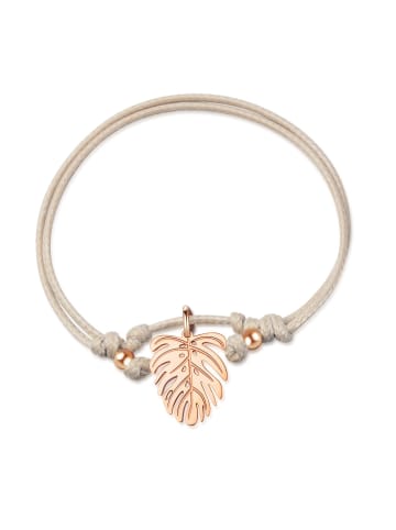 Ailoria JUNGLE Armband beige/silber in roségold