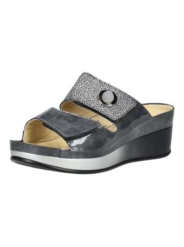 Vital Pantoletten in Grau/Silber