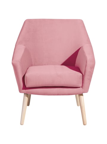 others SESSEL Kachka Bezug Samtvelour Buche natur / rosé