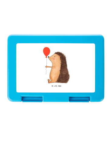 Mr. & Mrs. Panda Brotbox Igel Luftballon ohne Spruch in Weiß