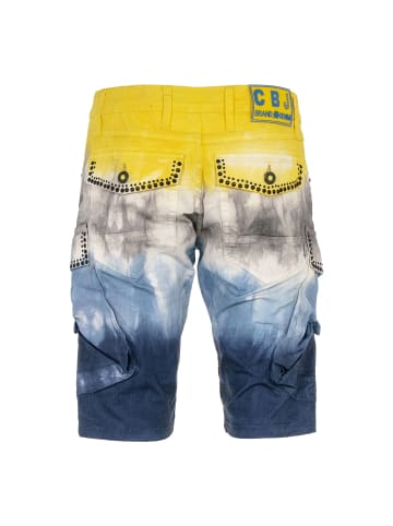 Cipo & Baxx Bermuda & Short in YELLOW-BLUE