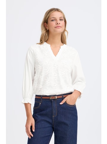 Fransa Langarm FROBBIE Regular fit in Blanc de Blanc