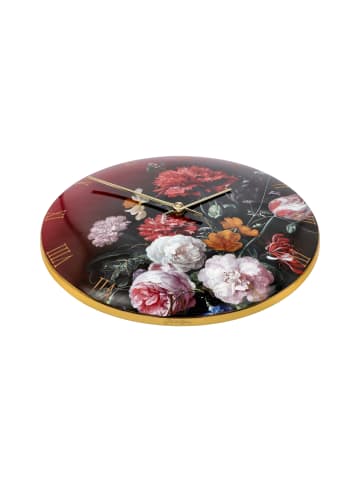 Goebel Wanduhr " Jan Davidsz de Heem Blumen in Vase " in Bunt