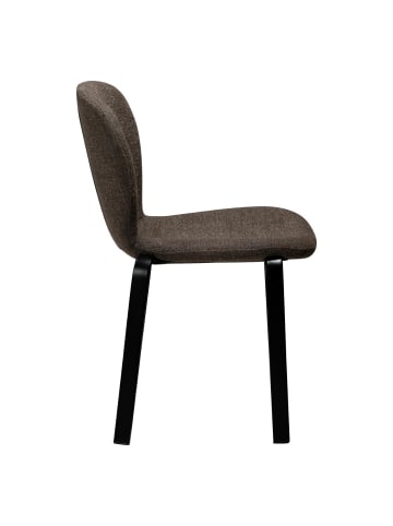 ebuy24 Esszimmerstuhl Heap Braun 2er Set