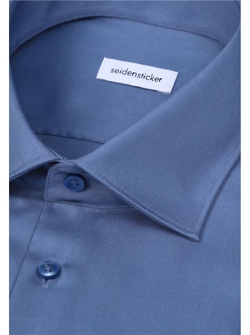 Seidensticker Business Hemd X-Slim in Mittelblau