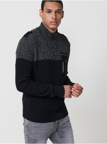 KOROSHI Strickpullover in SCHWARZ