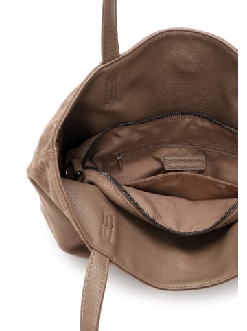 EMILY & NOAH Shopper E&N Eva Suede in taupe