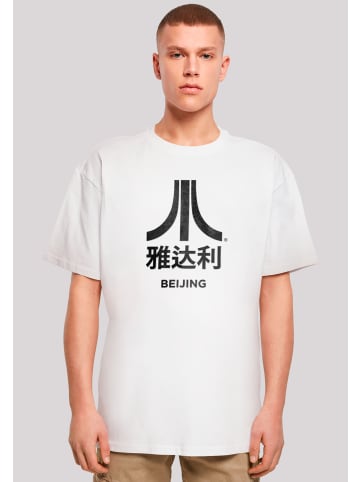 F4NT4STIC Oversize T-Shirt Atari Beijing Retro Arcade Games in weiß
