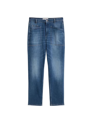Marc O'Polo Jeans Model Iva boyfriend barrel leg in Dark Blue