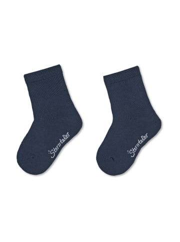 Sterntaler Socken uni, 2er-Pack in marineblau