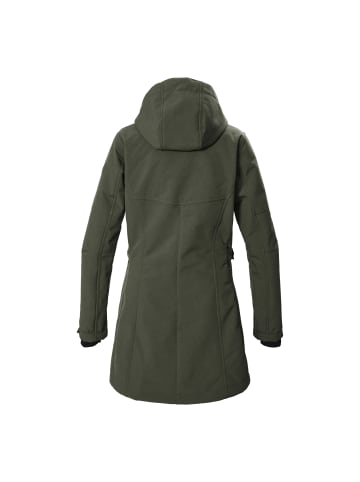 G.I.G.A. DX by KILLTEC Softshellparka mit abzippbarer Kapuze in Oliv