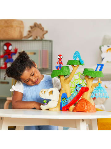 Hasbro Marvel Spidey und Seine Super-Freunde Dino-Baumhaus Superhelden-Spielset