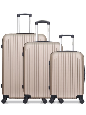 Hero 3 tlg. Kofferset CARPATES in Beige (95L/64L/37L)