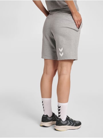 Hummel Verstellbare Taille Kurze Hose Hmlgo Damen in GREY MELANGE